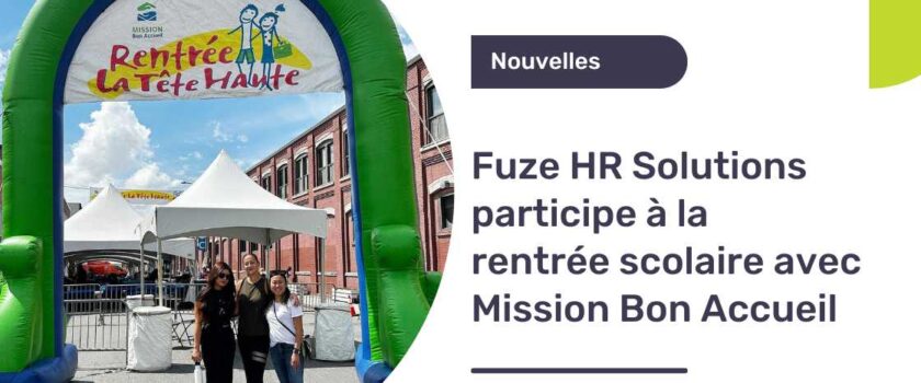 Fuze HR Engagement communautaire